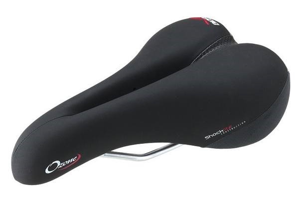 An Ozone comfort saddle with pressure relief cut-out